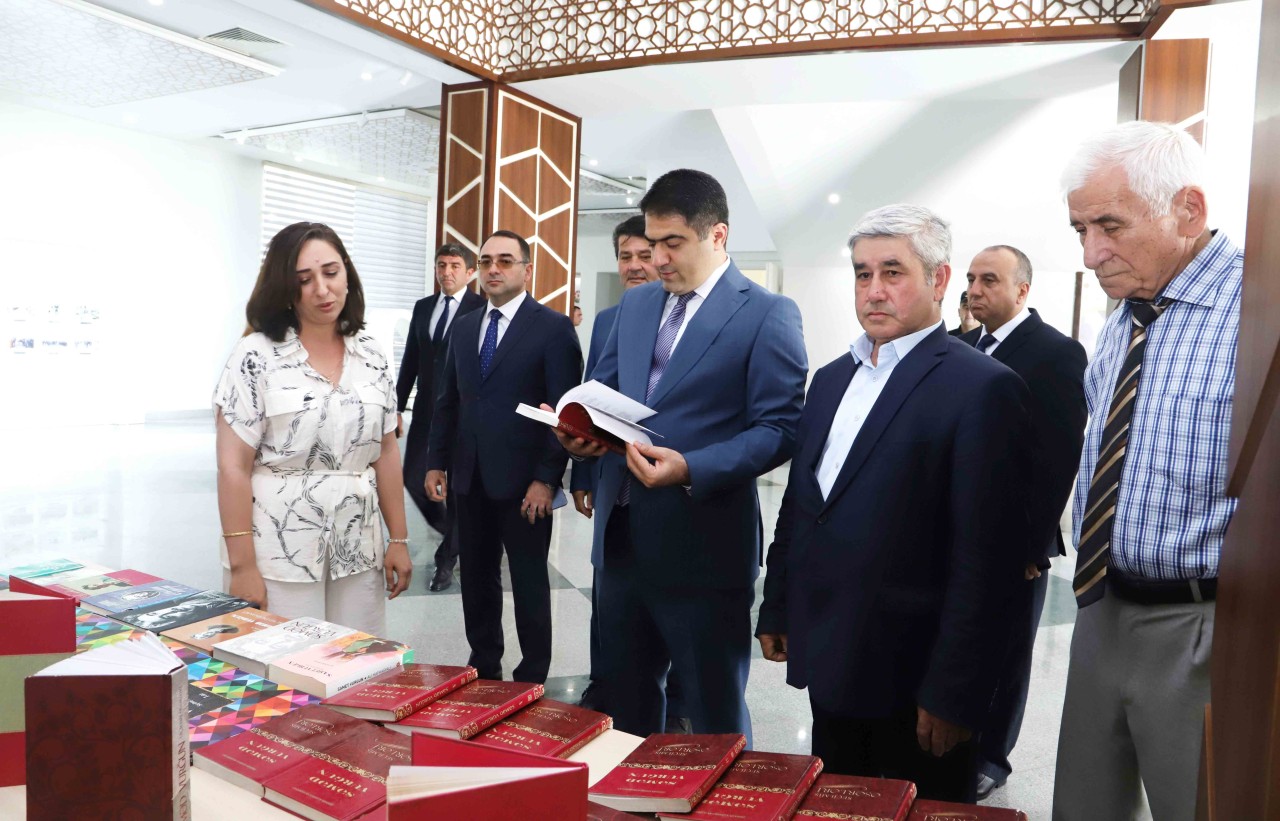 Ağstafada Səməd Vurğunun 120 illik yubileyi qeyd olundu - FOTOLAR